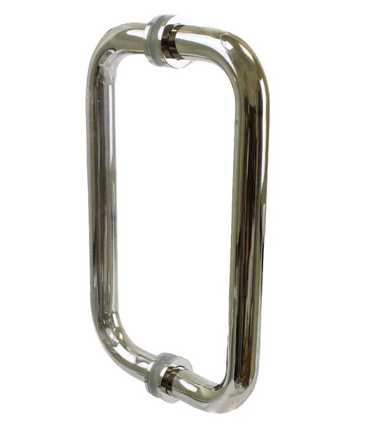 Back-to-Back Tubular Pull Handle with Metal Washers