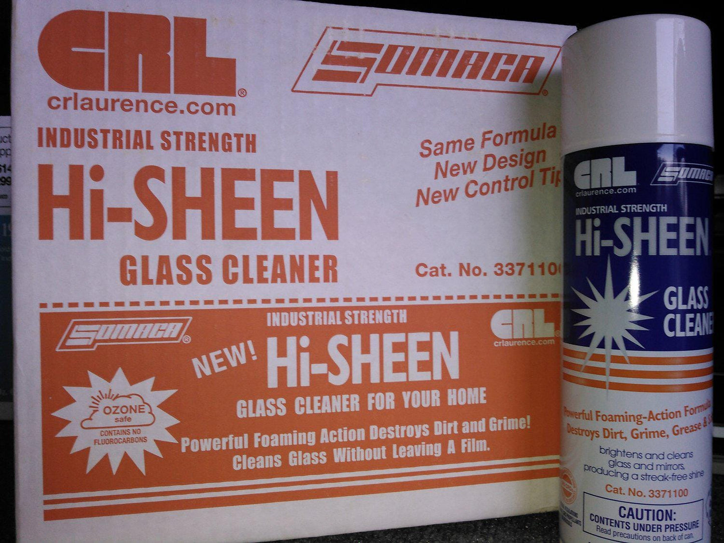 CRL Hi Sheen Glass Cleaner - Trade Professional Favorite