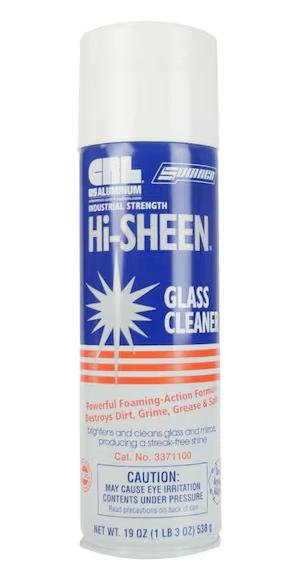 CRL Hi Sheen Glass Cleaner - Trade Professional Favorite